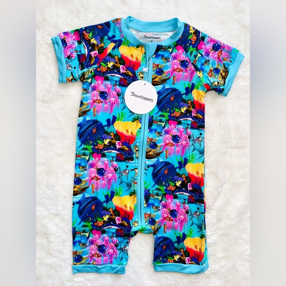 NWT Showstoppers Nemo Bamboo Shorty - Picture 2 of 3